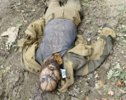 Dead Russian soldier