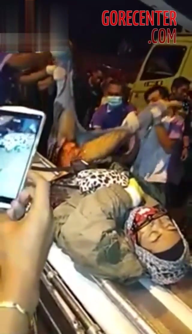 Rescuers are trying to return the woman’s lower half • GoreCenter