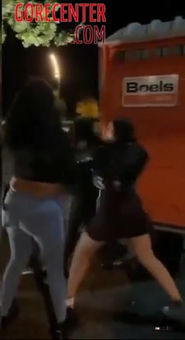 Chicks fighting in streets in Netherlands • GoreCenter