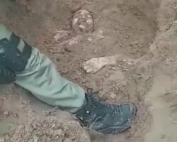 Woman’s body was found in a shallow grave