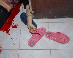 Chinese woman in high heels stabbed to death