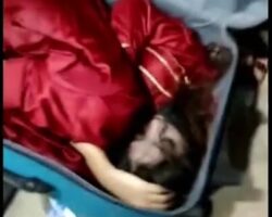 Dude packed his murdered girlfriend’s body in a suitcase