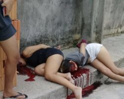Two shot Brazilian women