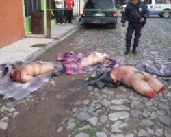 Bodies butchered by Mexican cartel were dumped on the street