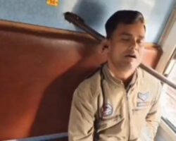 Death of an Indian in train