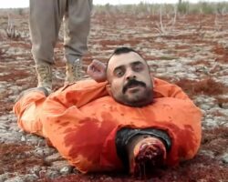 Iraqi police officer was beheaded by ISIS