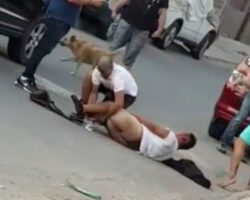 Car thief was beaten and humiliated by owner