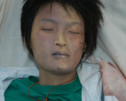 Chinese woman in morgue #4