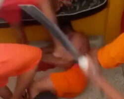 Machete beating for Brazilian prisoner