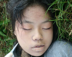 Young Chinese woman strangled to death