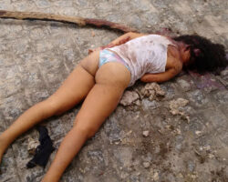 Girl beaten to death
