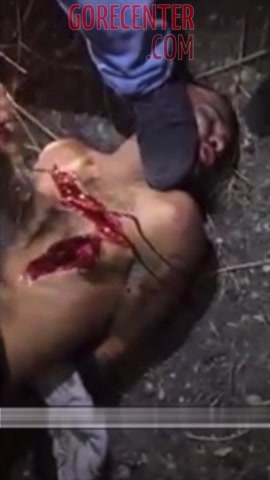 Brutal execution of a man from rival cartel • GoreCenter