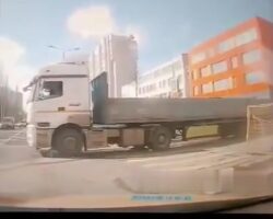 Careless man killed by truck