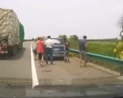 Fatal accident in China