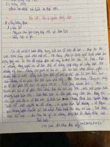 Goodbye letter