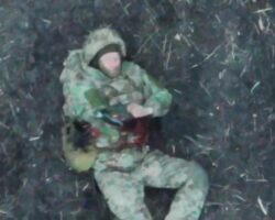 Ukrainian soldier lost his arm in explosion