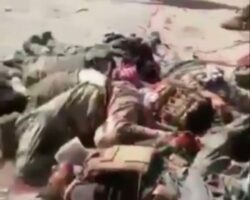 Mass execution of Afghan soldiers by Taliban
