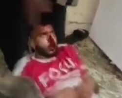 Woman beat arab man to death