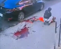 Fatal stabbing outside New York supermarket