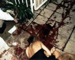 O. J. Simpson crime scene photos
