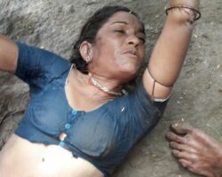 Dead Indian woman