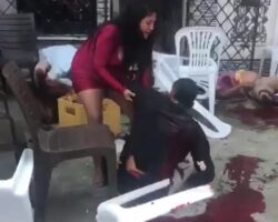 Massacre in the streets of Ecuador
