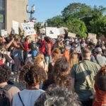 Photo from demonstration for George Floyd