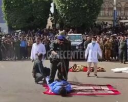 Public execution in Yemen