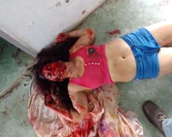 Woman beaten to death