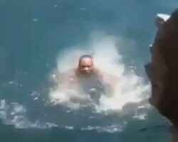 Daughter filmed her father drowning in lake