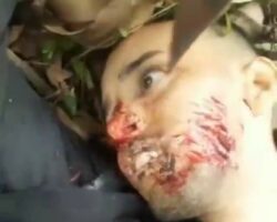 Posthumous facial disfigurement for Brazilian gangster