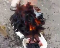 Haitian gang burns severed rival’s head
