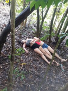 Two executed girls