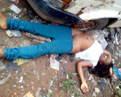 Dead Nigerian woman