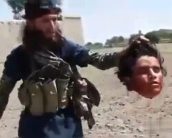 Beheaded by member of Taliban group