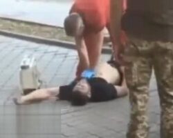 Ukrainian man is shot dead while resisting police