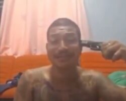 Thai guy shoots himself in head during live stream