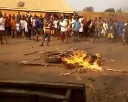 Lynching of thief ended with burning