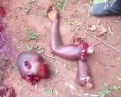 Nigerian man massacred before burial
