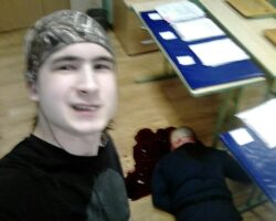 Student slashed his teacher and took selfie with his corpse