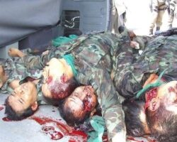 Executed Thai soldiers