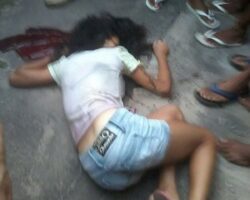 Young female killer shot dead in favela