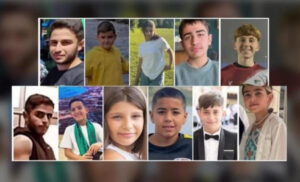 Lebanese rocket killed 12 Israelis on football pitch
