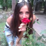 Ukrainian beauty ripped by bomb blast