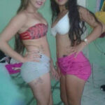 Ellen Barros and Anaysa Canut
