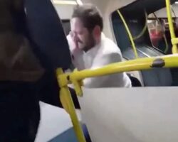 Conflict on bus leads to stabbing