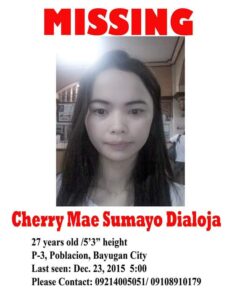 Cherry Mae Sumayo Dialoja