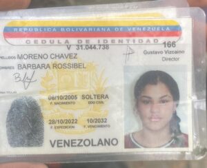 Bárbara Rossibel Moreno Chávez