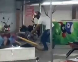 Man is shot dead at amusement park