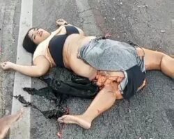 Road accident claims woman’s life